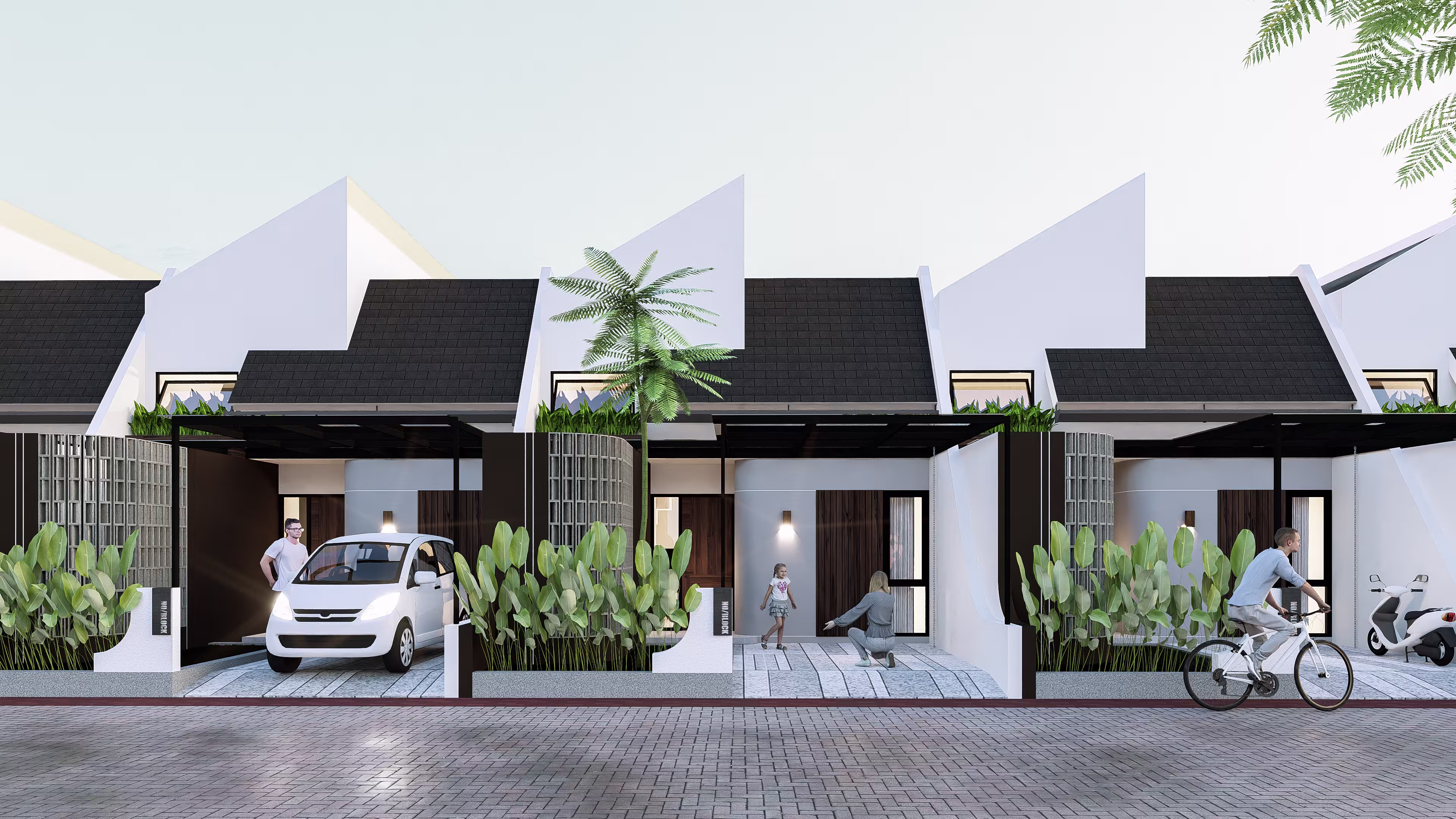 Modern luxury home exterior